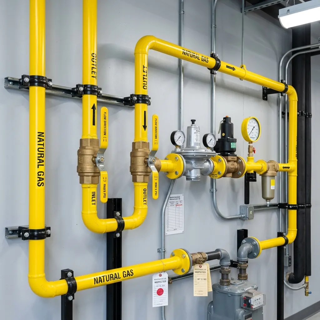 Gas Line Services Plumber in Wheatland, PA